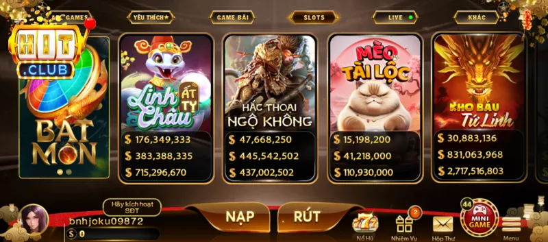 Nhiều người chơi đánh giá cao giới thiệu Hitclub