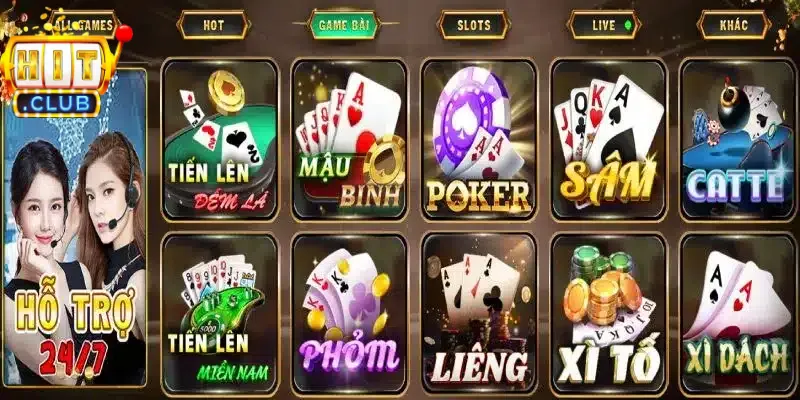 Giải trí thú vị với các trò chơi đánh bài đổi thưởng