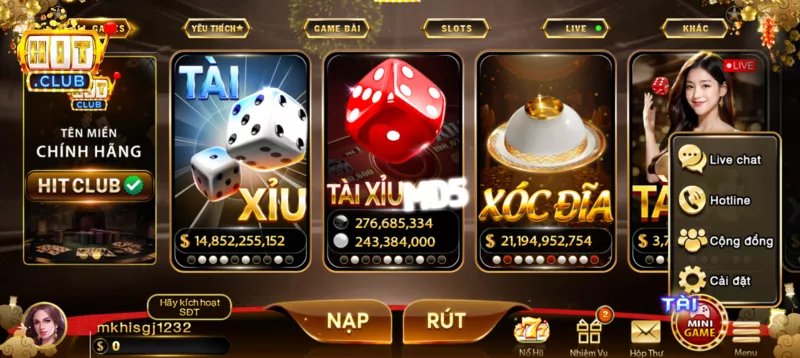 Hitclub hỗ trợ với khả năng phản hồi nhanh chóng