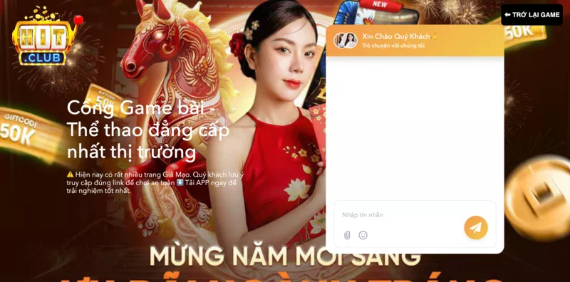 Hitclub hiện triển khai nhiều hình thức hỗ trợ linh hoạt